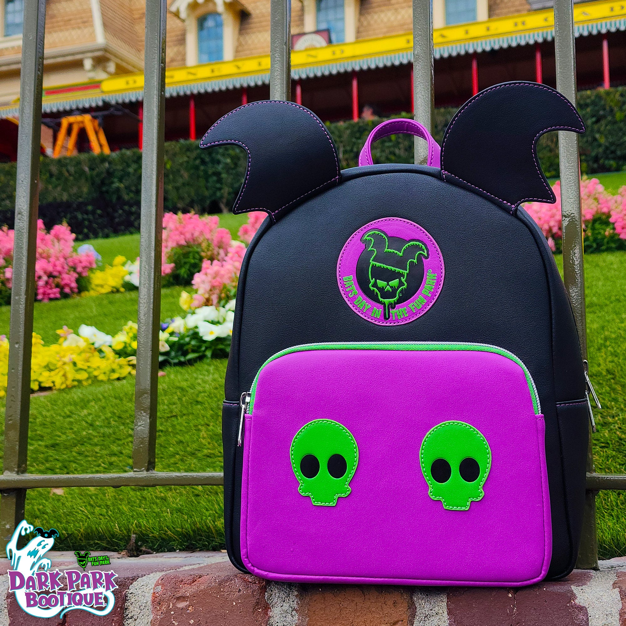 Bat mini backpack store